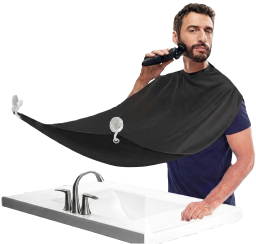 Beard Bib - Grembiule Raccogli-Peli a Ventosa