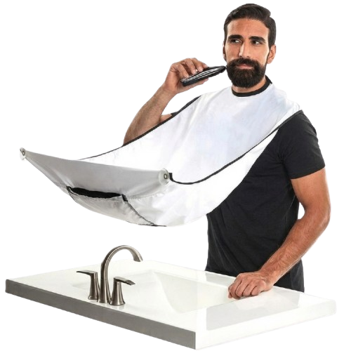 Beard Bib - Grembiule Raccogli-Peli a Ventosa